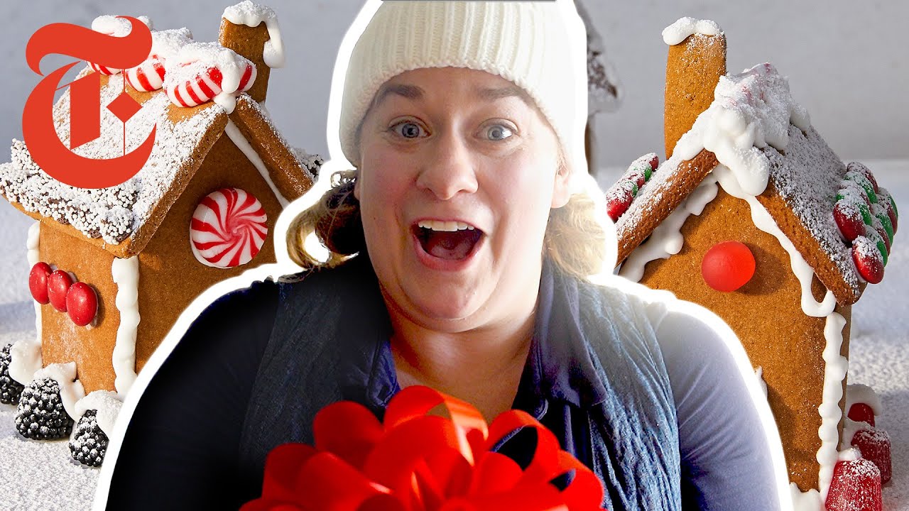 How to Make Gingerbread Houses  Bake It Up a Notch with Erin McDowell 