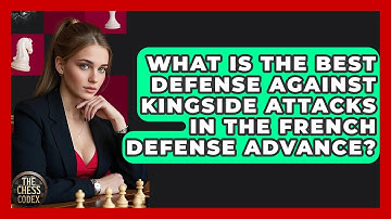 What Is The Best Defense Against Kingside Attacks In The French Defense Advance? - The Chess Codex