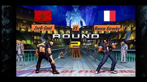 Zer0-Cool (Morocco) Vs Rocco Sirocky (Sheriff) (France) - NESTS HeadQuarters #1 - KOF 2002 UM FT2