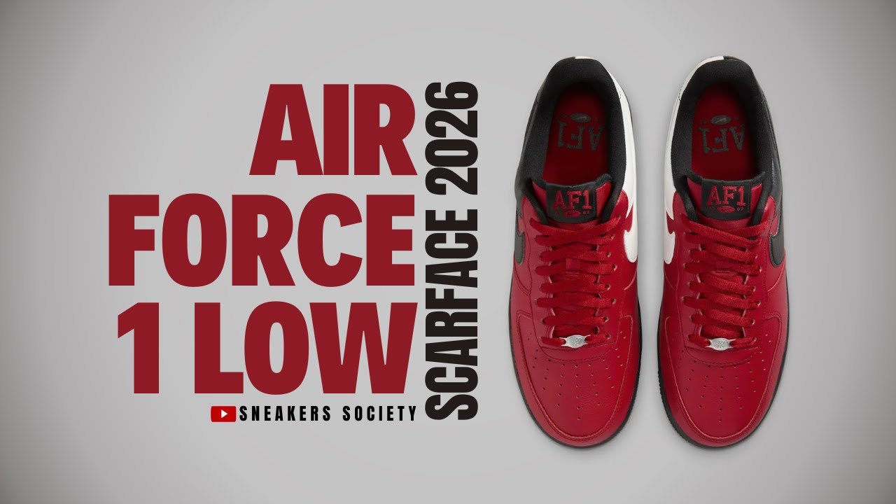 SCARFACE 2026 Nike Air Force 1 Low | DETAILED LOOK + PRICE - YouTube