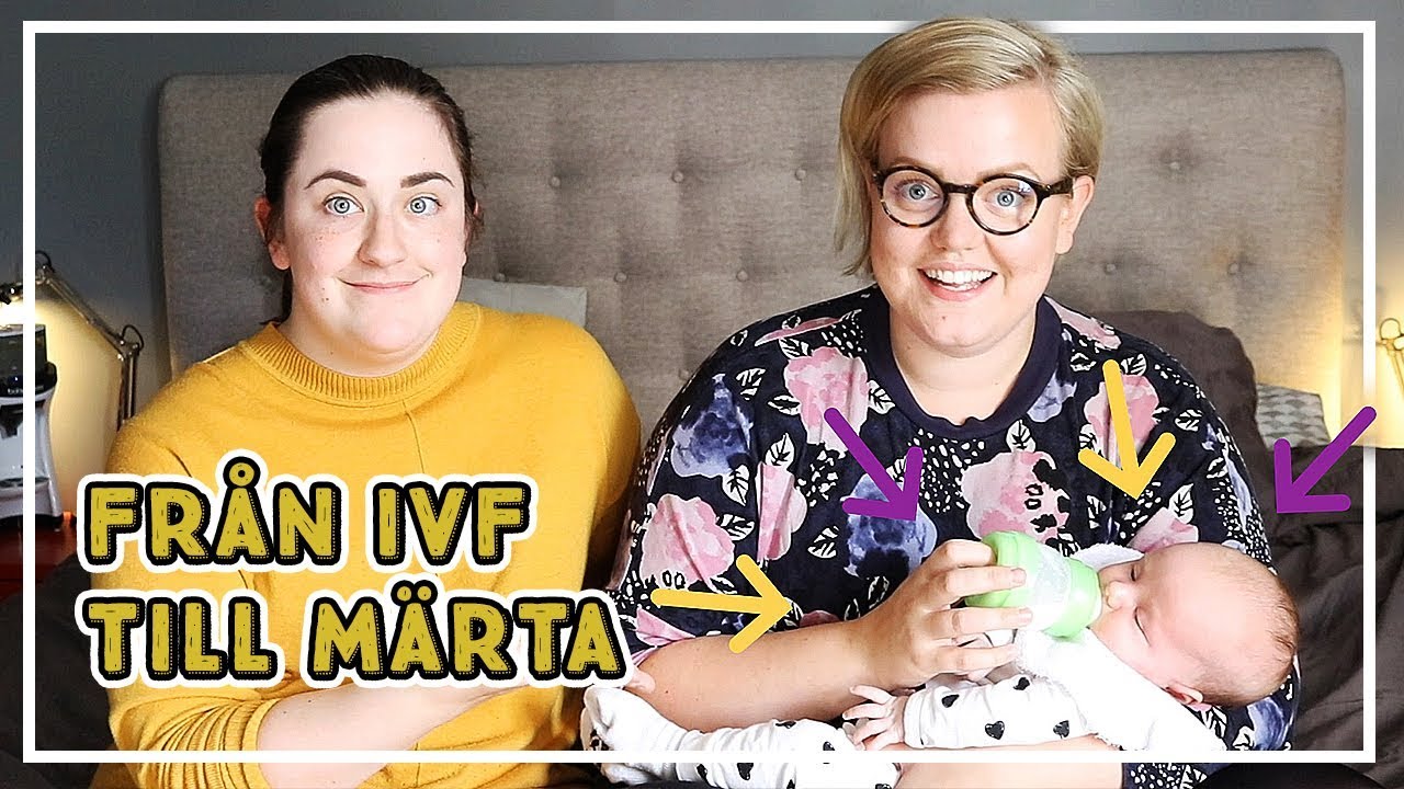 VÅR IVF-RESA - SISTA KLIPPET - Gina & Malin efter förlossningen
