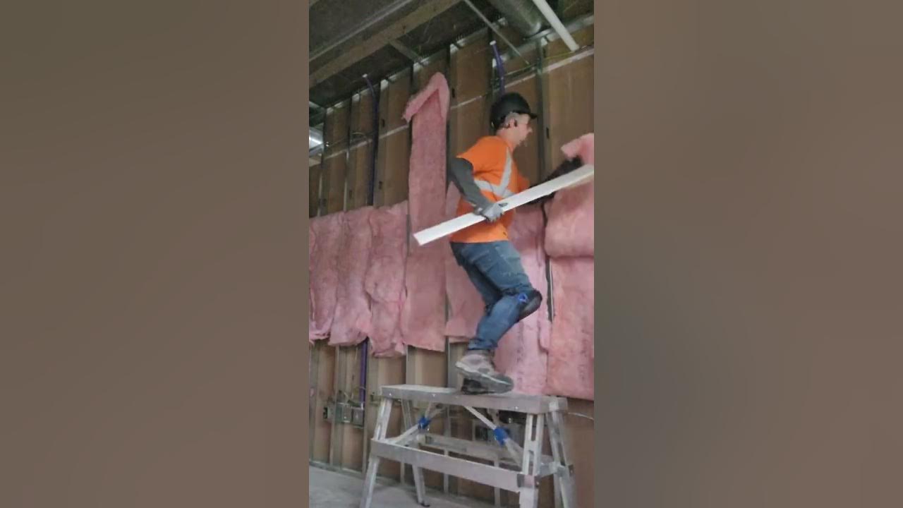 Install Batt insulation. Top down for speed and efficiency. YouTube