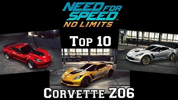NFS No Limits | Top 10 - Chevrolet Corvette Z06 (May 2017)