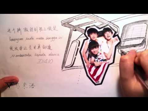 [Re-up] 【TF Global】TFBOYS成军两周年纪念 15语翻唱《梦想起航》