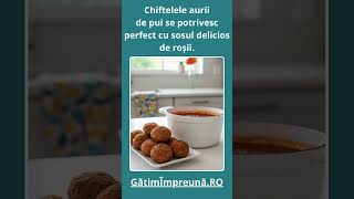 Chiftele din pui cu sos de roșii 🍲 | Gătim împreună #chiftele  #gatimimpreuna