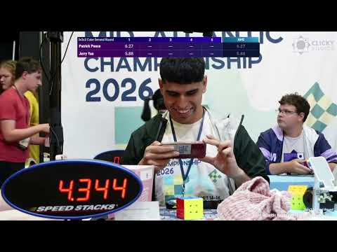 A Last Layer Skip in Comp | 4.34 Rubik's Cube Solve