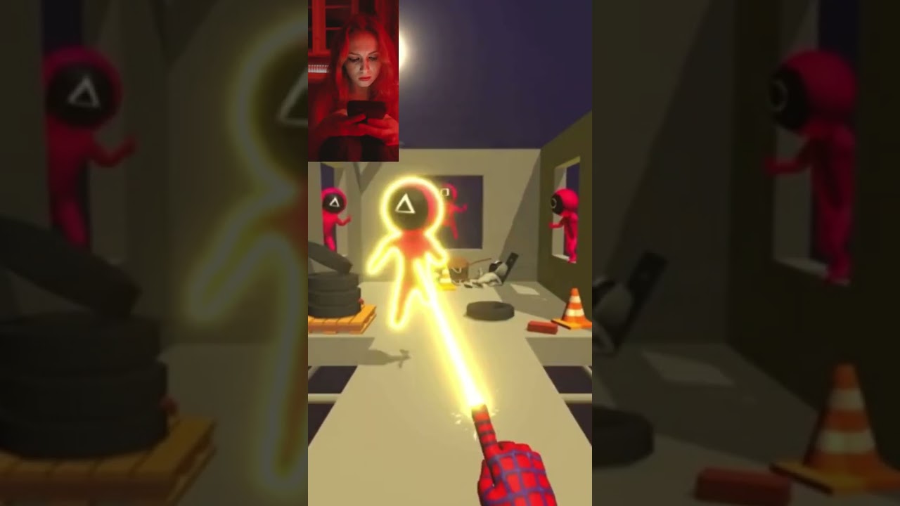 🪄 magic finger 3D ads Squid Game Charecters