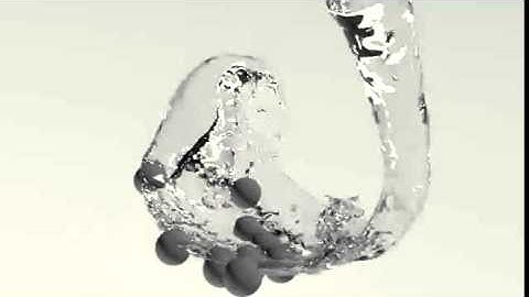 Animation - Fluid simulation Dynamics - Realflow 3DS Max Mental Ray