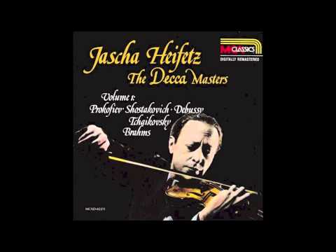 HEIFETZ/BAY play Burleigh's Moto Perpetuo, Op, 21, No. 4