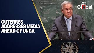 LIVE: UN Chief Antonio Guterres Speaks Ahead Of General Assembly | UNGA