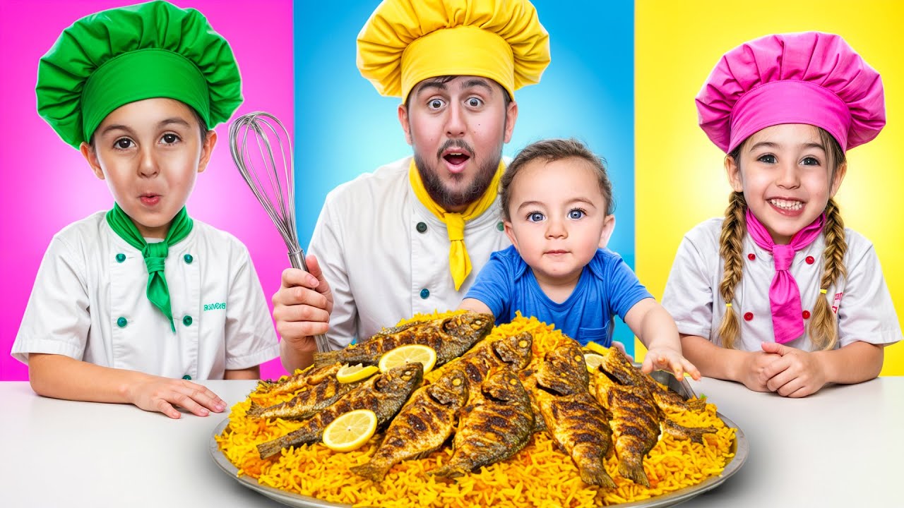 صيد وشوي | صنعنا صيادية في الغابة