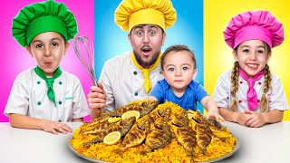 صيد وشوي | صنعنا صيادية في الغابة