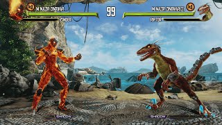 Cinder vs Riptor (Hardest AI) - Killer Instinct .