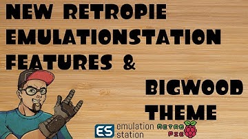 NEW FEATURES IN RETROPIE EMULATIONSTATION & NEW THEME!