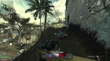 CoD MW3 - Barrett .50Cal - TDM (Raw Gameplay)