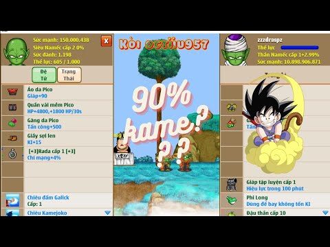 Ngọc Rồng Online - Cách mở skill2 đệ tử 90% kamejoko !!! Thủ thuật mở skill2 đệ tử mới nhất sv2 !?!?