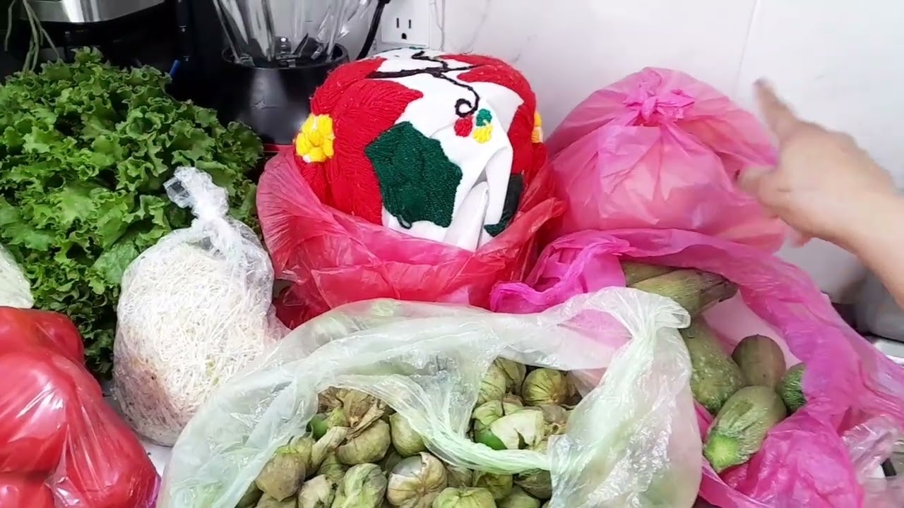 QUE PUEDES COMPRAR DE DESPENSA CON $500 MEXICANOS/ TODO FRESCO Y SERCA DE CASA 