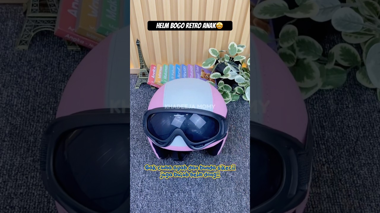 Helm bogo retro anak🤩 