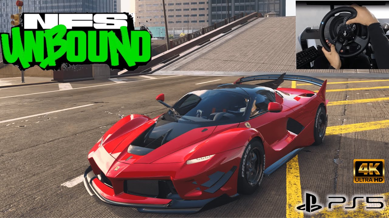 need for speed unbound (PS5) Ferrari FXX K Evo steering wheel