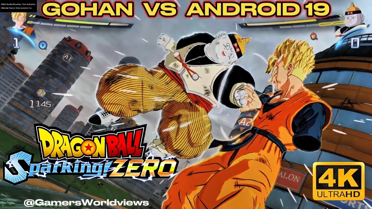 Gohan Vs Android 19 DRAGON BALL : Sparking ! ZERO ( SUPER CPU Mode ) 4K ...