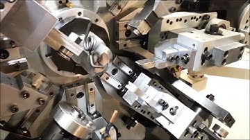 Vinston US 12-680R Sample 03 - Torsion Spring - Wire Dusseldorf - Camless Multi-Axis Spring Former