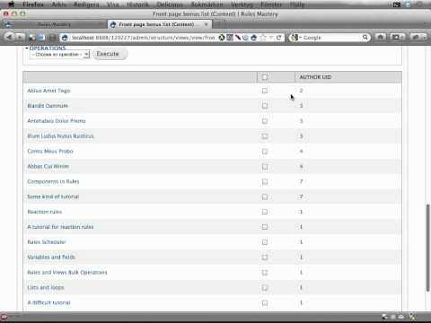 Rules Mastery 33 -- Repeated bonus for front page content (Views improvements)