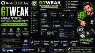 Blueprint Bytes | GTweak: Portable Windows Optimization, Debloating & Customization Utility