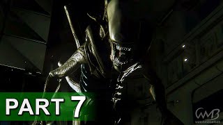 Alien: Isolation - Walkthrough Part 7 (Mission 6 - Outbreak) [Hard]