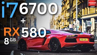 Intel i7 6700 + RX 580 8Gb | Tested in Games (2024) | 1080p