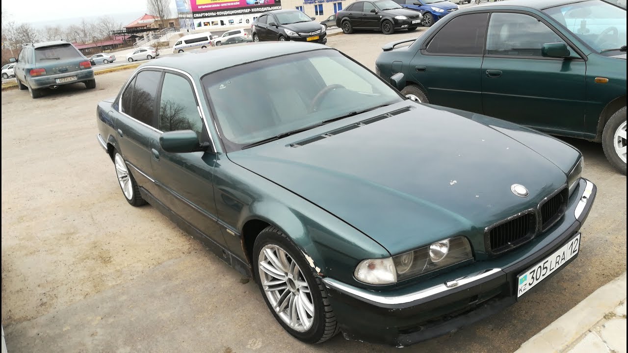 BMW 730 E38 - серия-3 замена зимней резины на летнюю, изменение клиренса