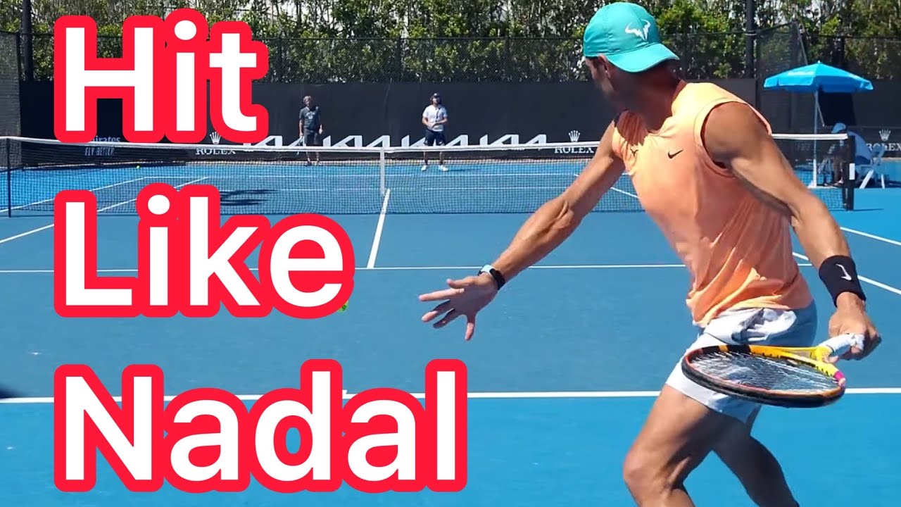 How To Hit Forehands Like Rafael Nadal (Easy Tennis Tips)
