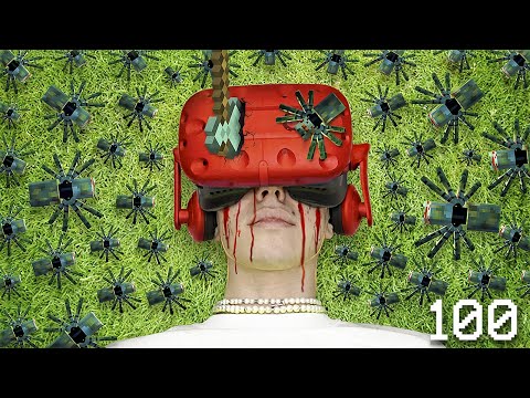Я ПРОВЁЛ 100 ДНЕЙ В МАЙНКРАФТ VR