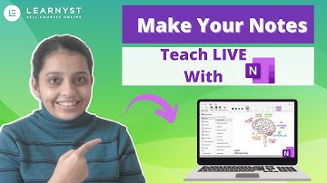 How To Create Sellable Notes And Teach Online Using One Note