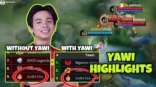 YAWI MADE A BIG IMPACT FOR AURA IN MPL INDO FROM TOP 9 DOWN TO TOP 3