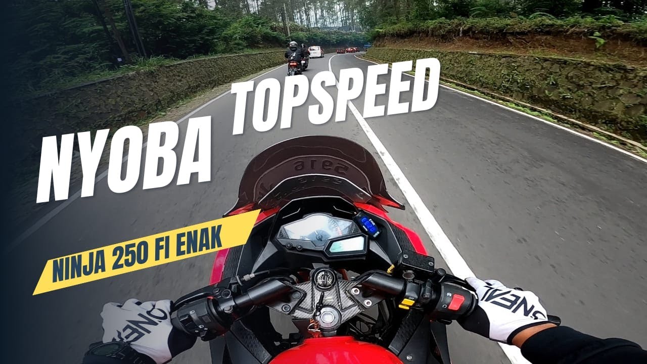 TES TOPSPEED NINJA 250 ‼️ GAS MENTOK CUII
