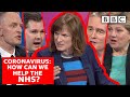 Coronavirus: How can we improve NHS support? | Question Time - BBC