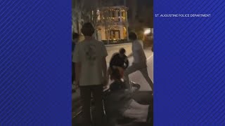 People working in St. Augustine 'shocked' to see video of city employee attacked by group of young a