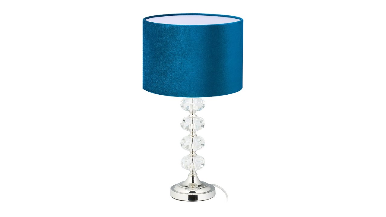 Lampada da Tavolo, Set 2 Abat Jour in Tessuto e Acciaio, E14, HxD 33,5x18 cm, Luce Comodino da Letto, Argento, Relaxdays | Leroy Merlin