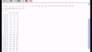 Arrays vectors matrices part 1