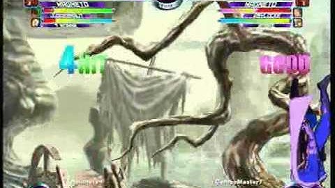 MvC2 Online (360): Brett (Mag/Jug/Tron) vs ComboMaster7 (Mag/Psy/Spir) 39 .:3.2.10:.