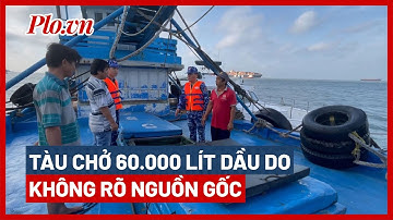 Tạm giữ tàu chở 60.000 lít dầu DO không rõ nguồn gốc - PLO