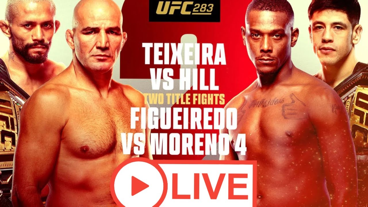 🔴UFC 283 Live Stream - TEIXEIRA vs Hill + MORENO vs FIGUEIREDO 4 Commentary