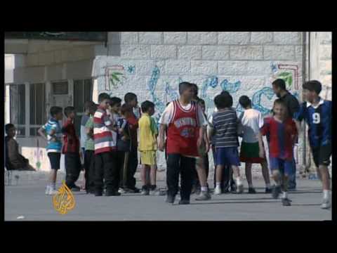 Young Palestinians in Israeli jails