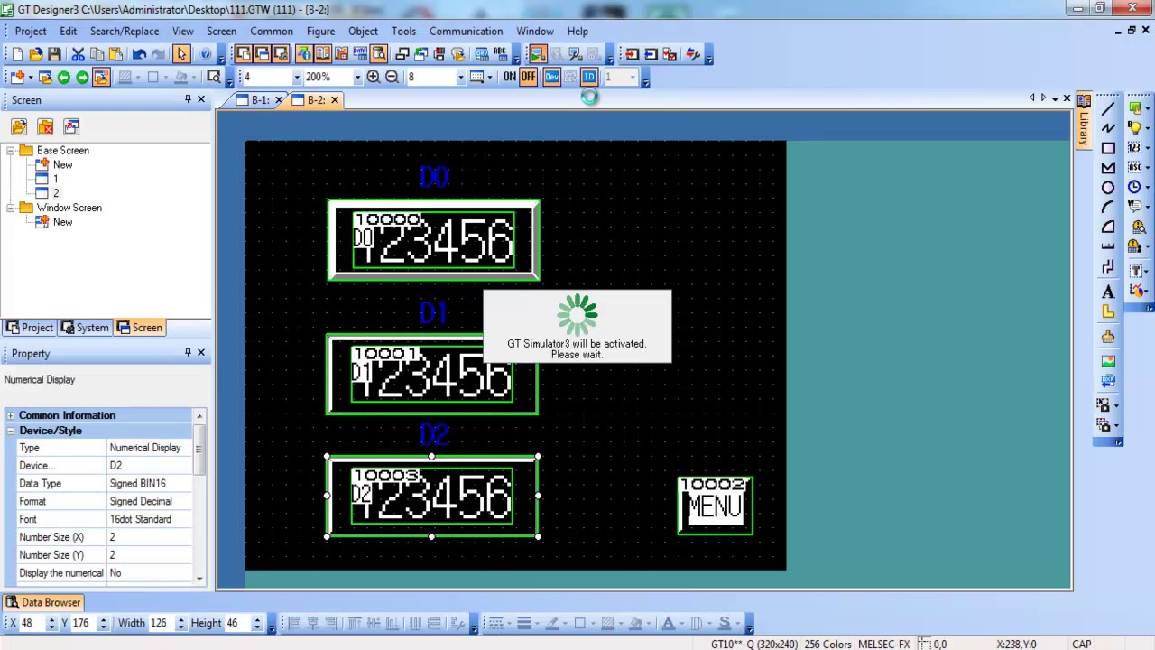 การใช้ div Update New DIV MITSUBISHI PLC