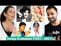 EVOLUTION OF HINDI FILM SONGS (1931 - 2021) || Most Popular Song Each Year || MUZIX | REACTION!!