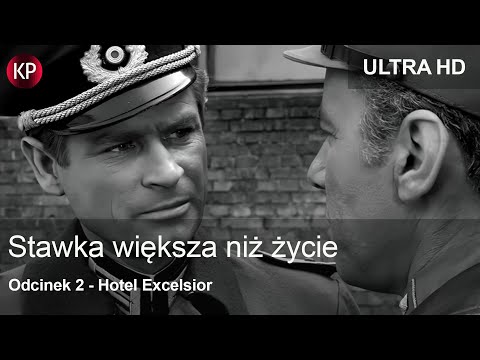 Stawka Większa Niż Życie (1968) | 4K | Odcinek 2 | Kultowy Polski Serial | Hans Kloss | Za Darmo