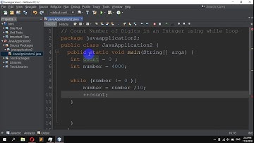 How to Count Number of Digits in an Integer in Java