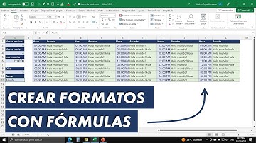 ¡Sabias Esto! Cómo Crear Plantillas y Formatos Personalizados con Fórmulas de Excel