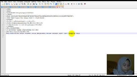 Cara Membuat Website Menggunakkan Notepad C++ Dengan MUDAH