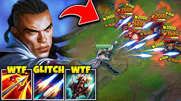 THIS LUCIAN BUILD FIRES 6 BULLETS WITH EVERY AUTO! (NEW GLITCH LUCIAN)